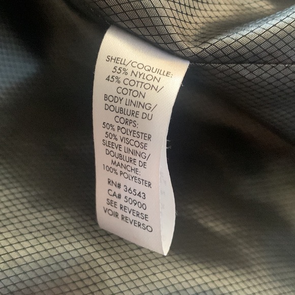 Calvin Klein Trench Windbreaker Jacket Medium - Picture 7 of 7